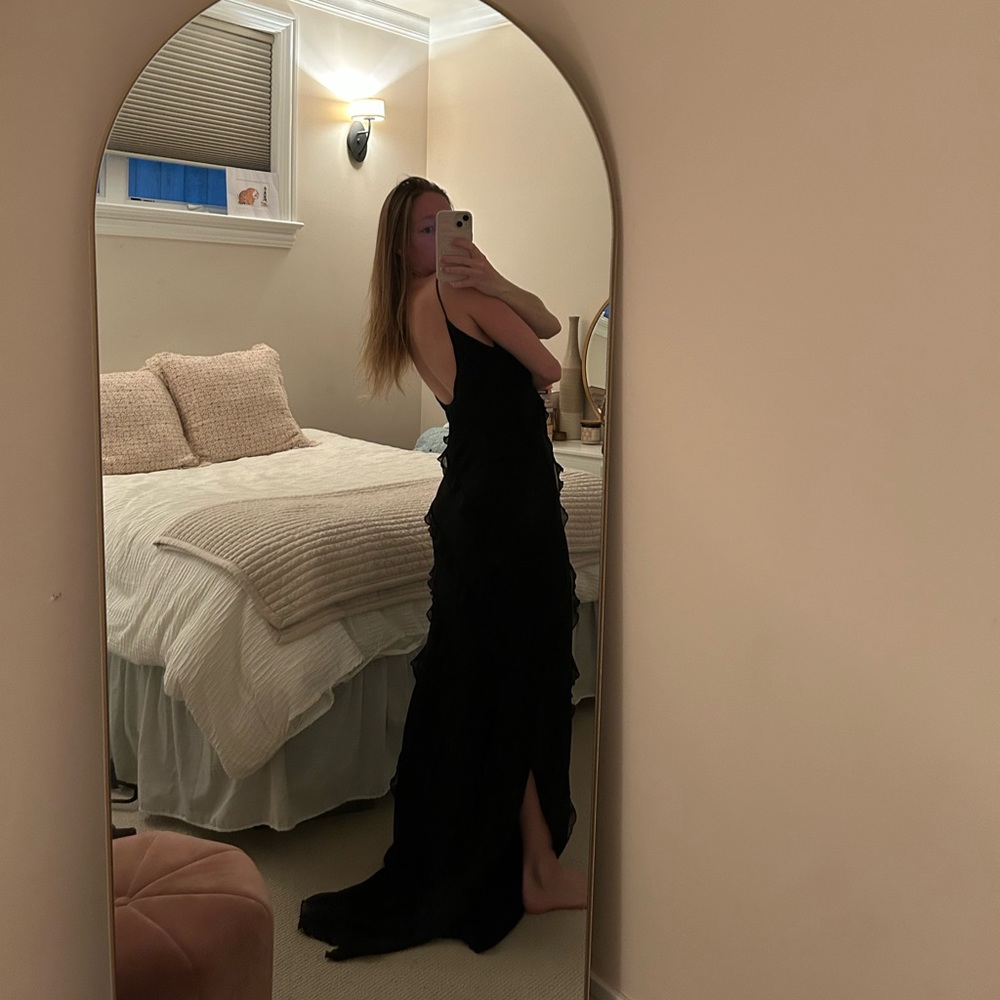 Mango Chiffon Ruffle Dress - Picture 5 of 6